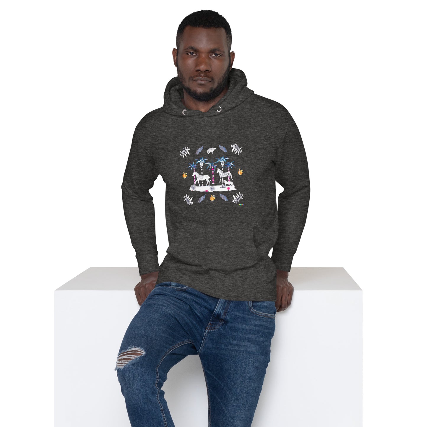 Tropical Jungle - Premium Hoodie