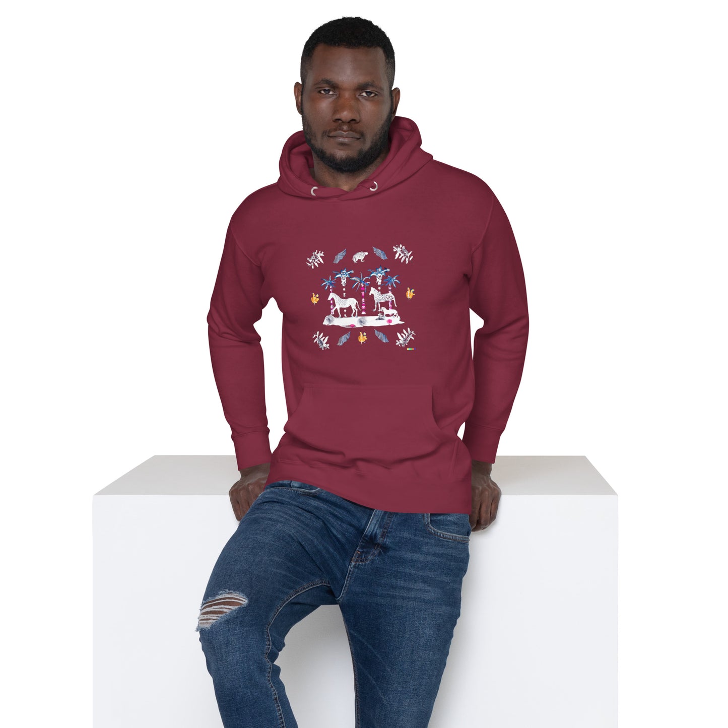 Tropical Jungle - Premium Hoodie