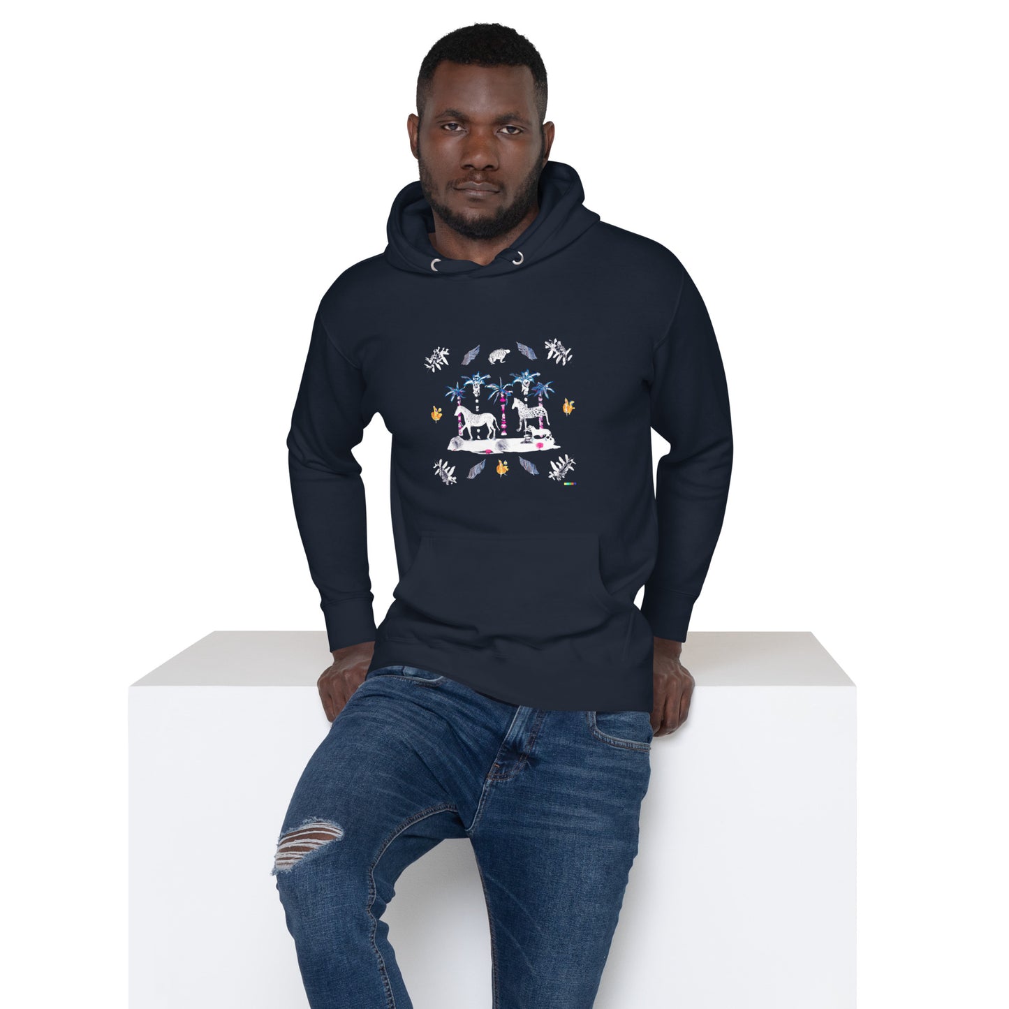 Tropical Jungle - Premium Hoodie